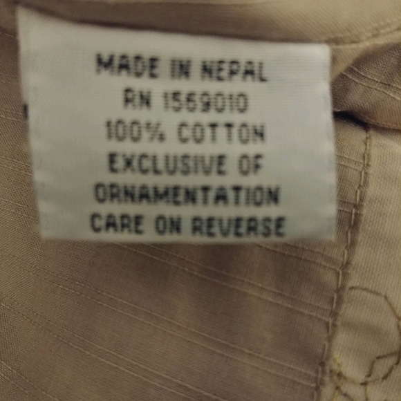 Yak Magik embroidered cotton jacket - Picture 8 of 10